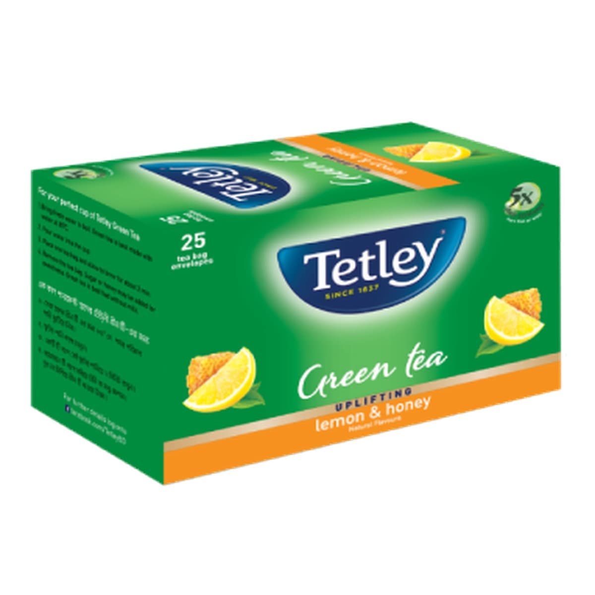 Green Tea Lemon & Honey (25 Tea Bags)