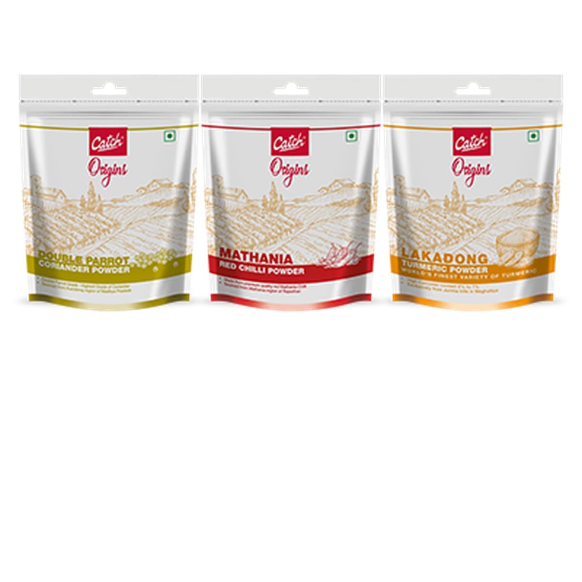 Origins Coriander/Chilli/Turmeric Powder (multiple items)