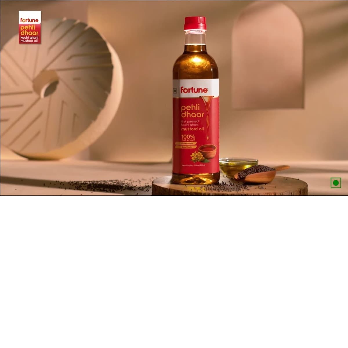 Pehli Dhaar Kachi Ghani Mustard Oil