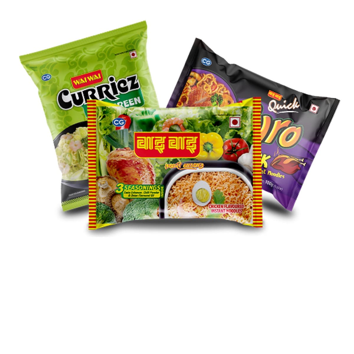 Curriez Green/Instant Noodles/Quick Yo Range (multiple items)