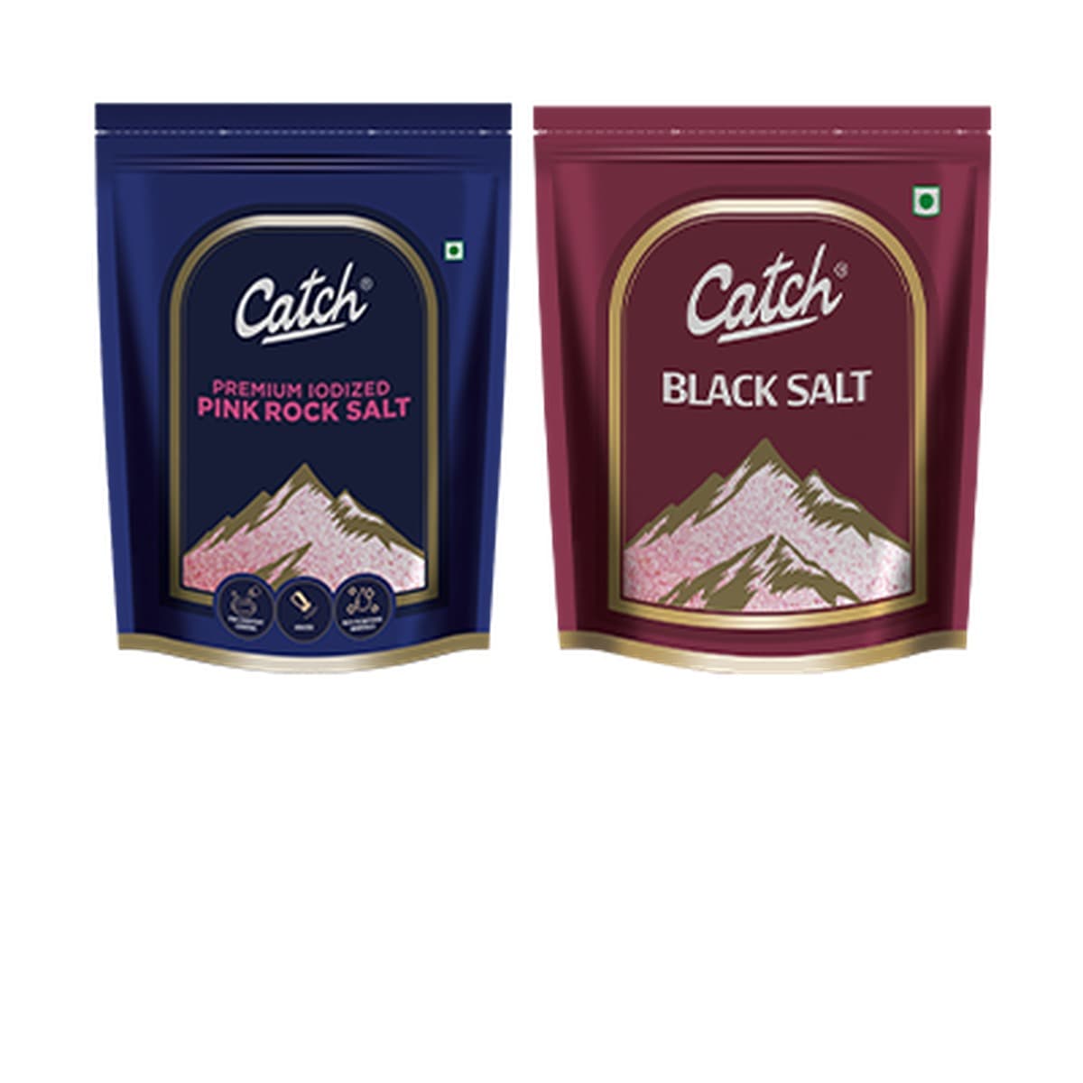 Premium Iodized Pink Rock Salt / Black Salt (multiple items)
