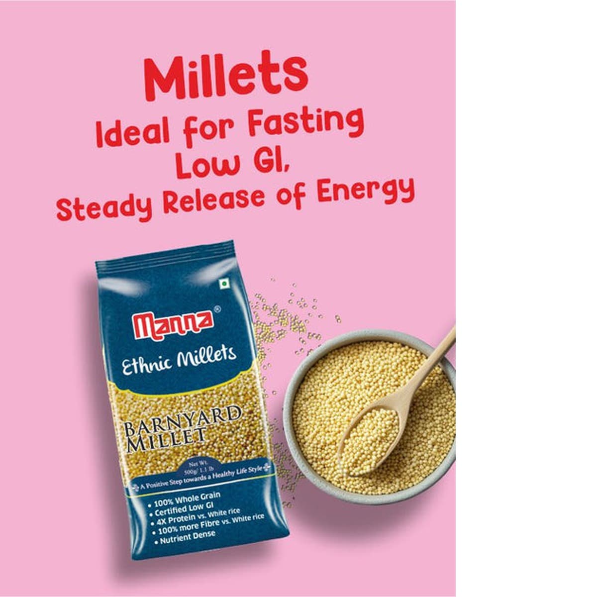 Ethnic Millets Barnyard Millet