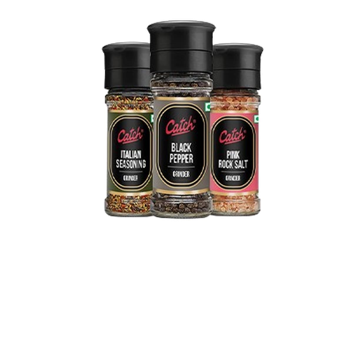 Italian Seasoning/Black Pepper/Pink Rock Salt Grinders (multiple items)