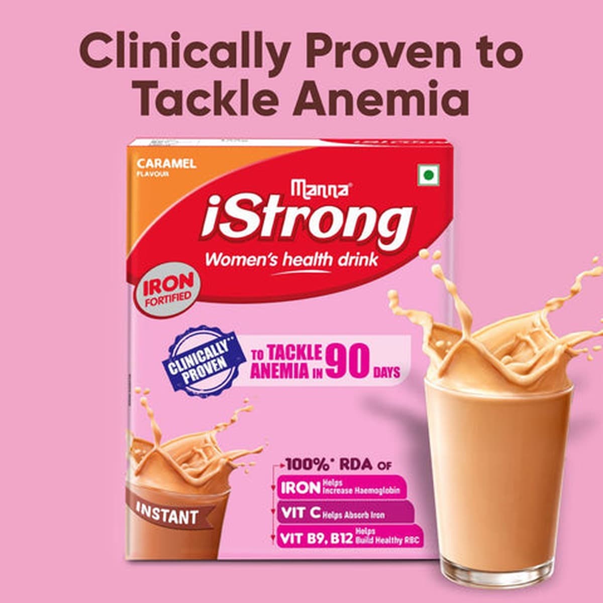 iStrong Caramel Women's Health Drink