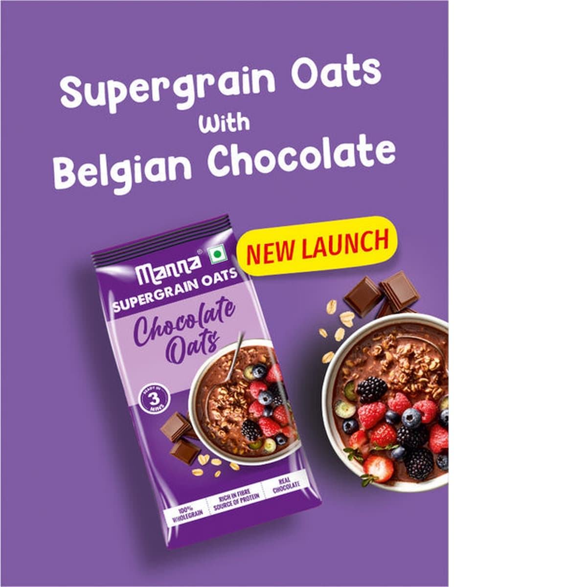 Supergrain Oats with Belgian Chocolate