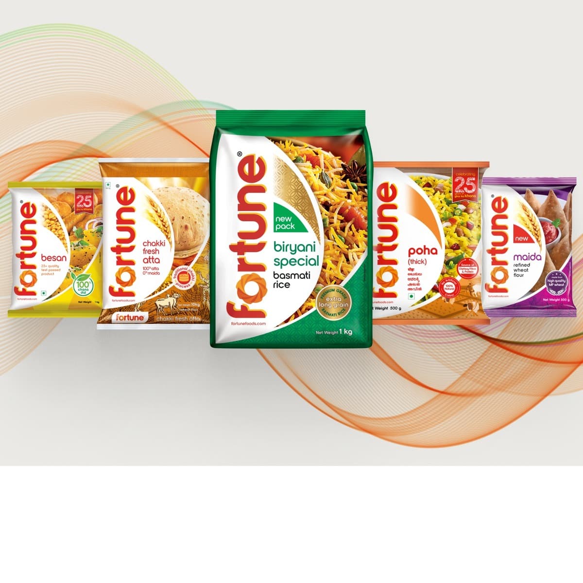 Besan/Atta/Biryani Special Basmati Rice/Poha/Maida Range (multiple items)