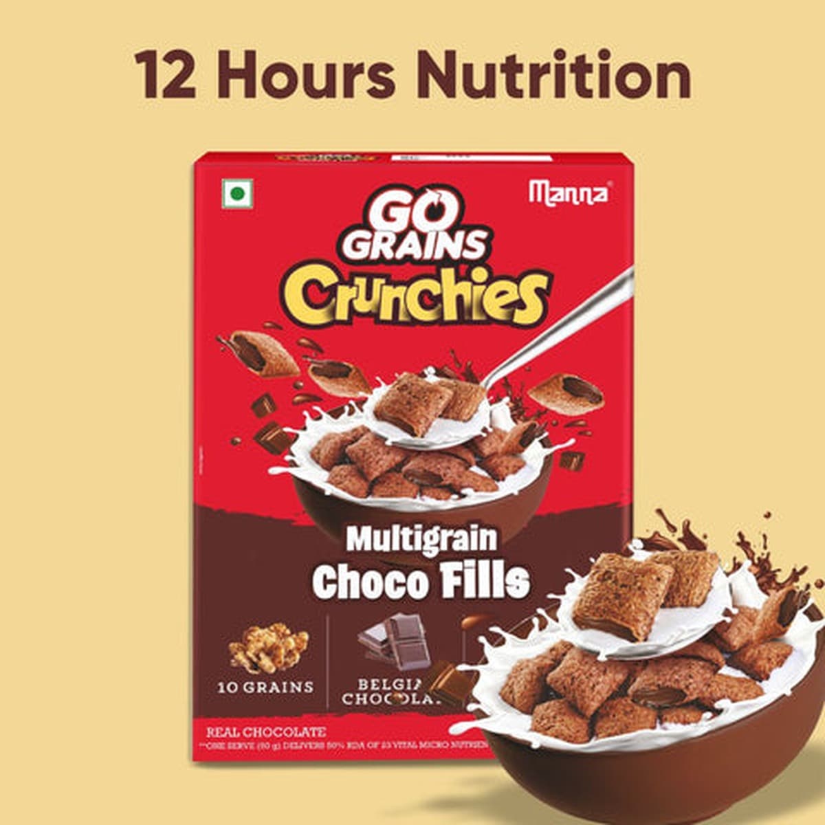 Go Grains Crunchies Multigrain Choco Fills