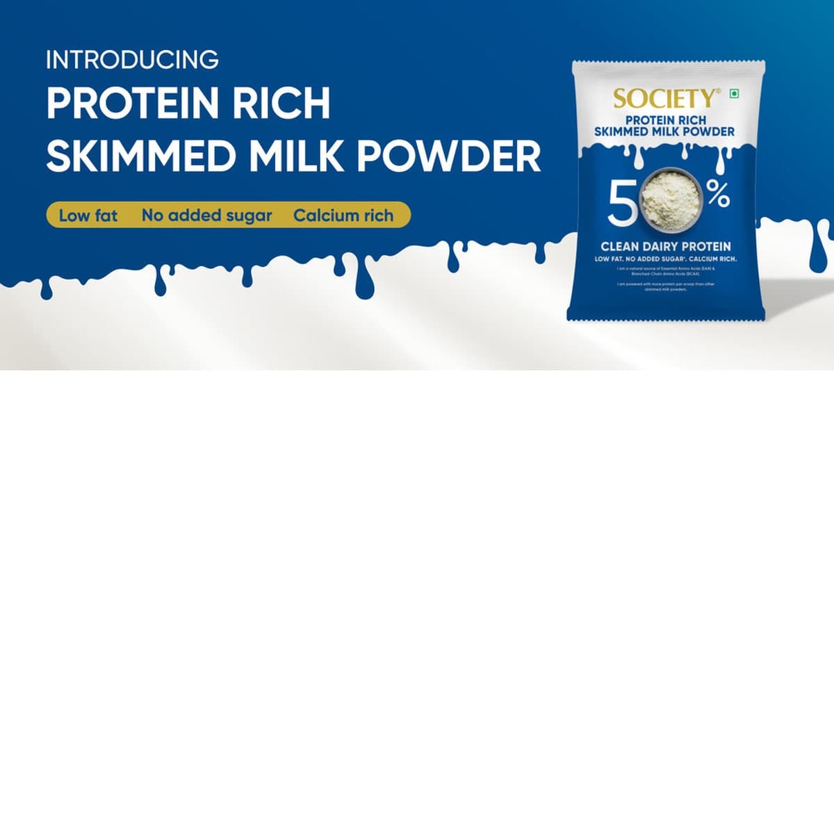 Protein Rich Skimmed Milk Powder
