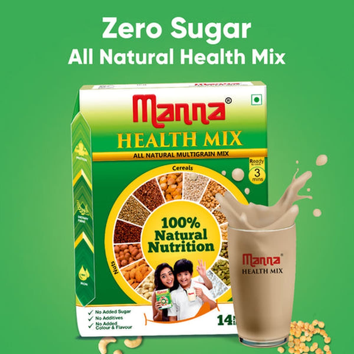 Health Mix Zero Sugar All Natural Multigrain Mix