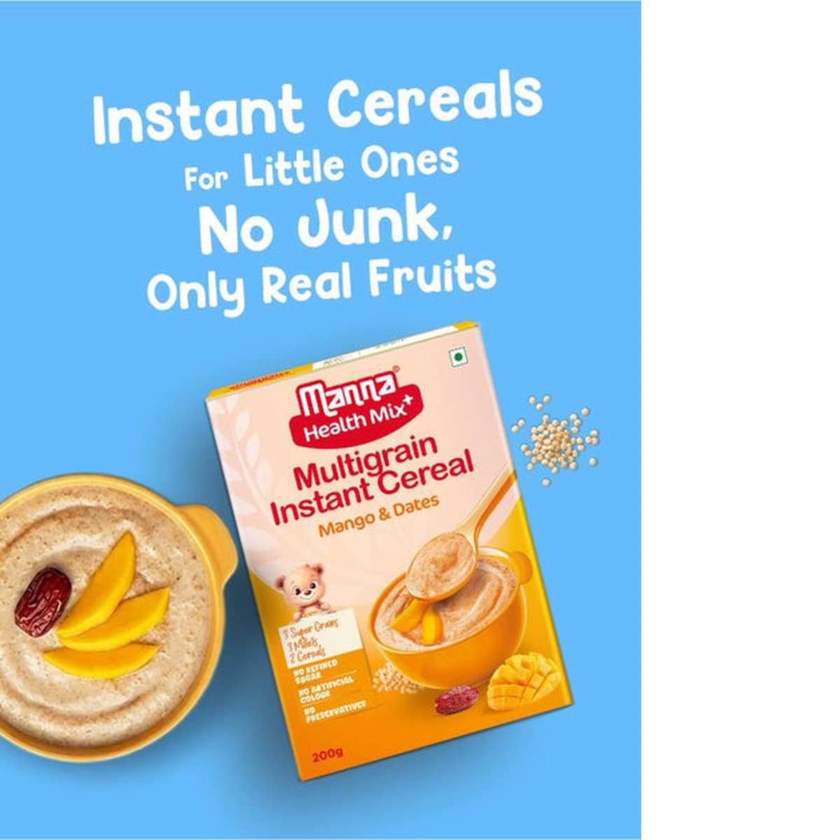 Health Mix Multigrain Instant Cereal Mango & Dates