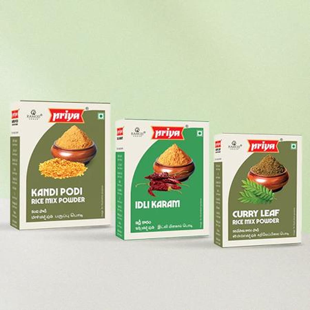 Kandi Podi/Idli Karam/Curry Leaf Rice Mix Powder Range (multiple items)