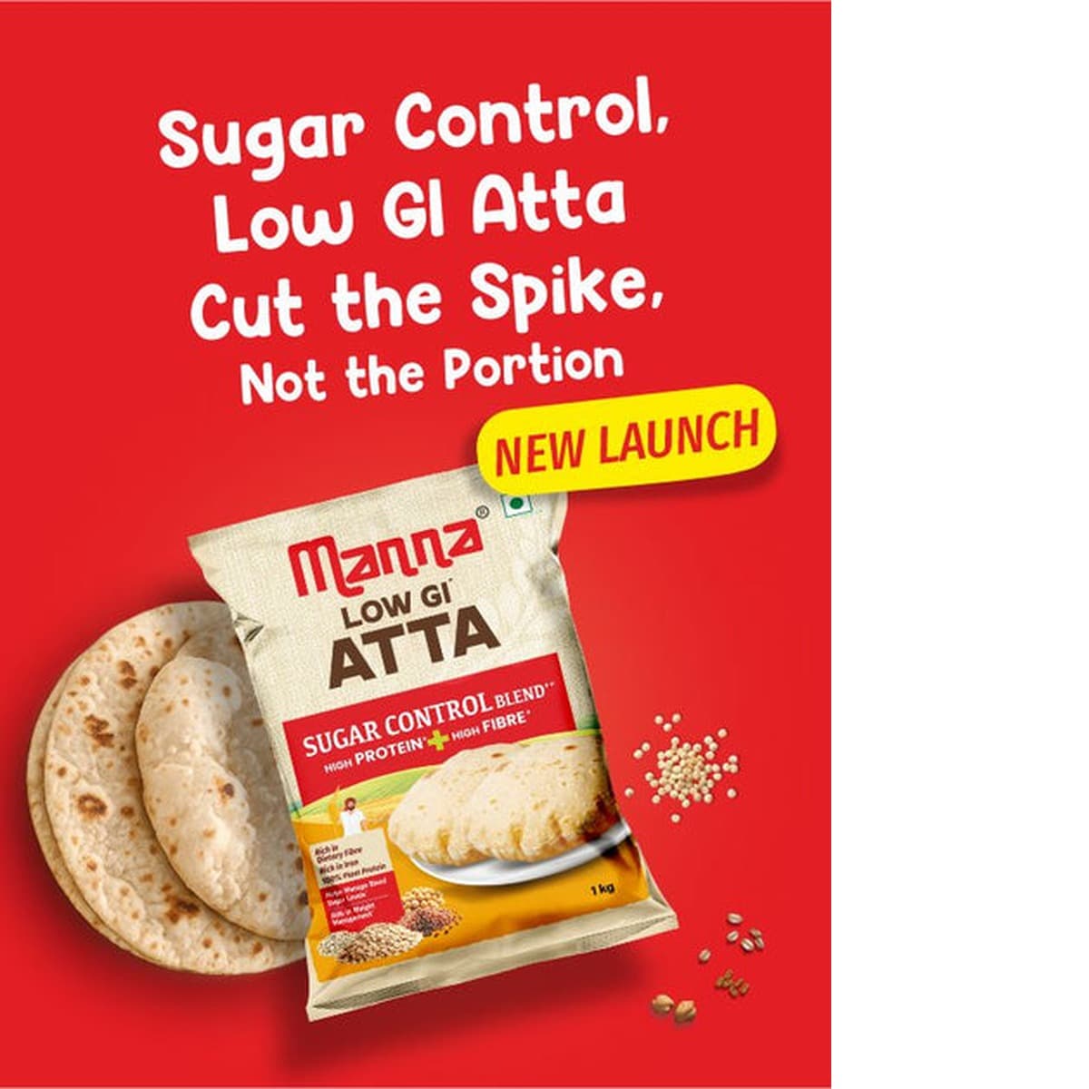Low GI Atta Sugar Control Blend