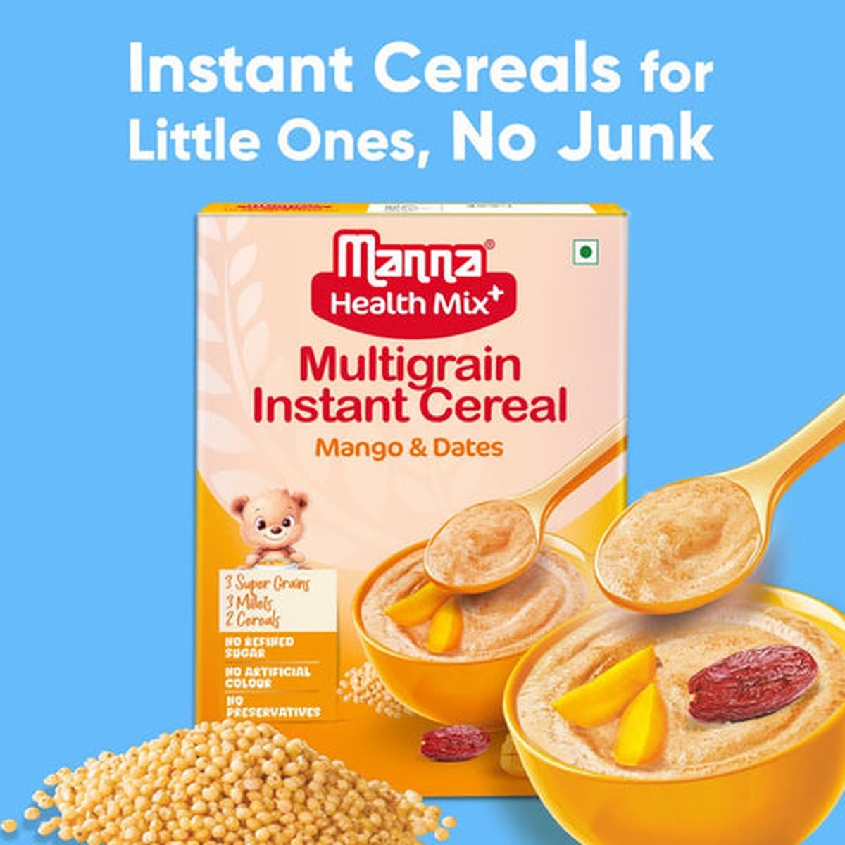 Health Mix Multigrain Instant Cereal Mango & Dates
